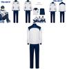 Bluelock Cosplay Outfit Polyester Fiber Fabric And Spandex Material For Comfort And Flexibility