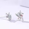 S925 Sterling Silver Little Deer Antler Stud Earrings - Light Luxury Christmas Jewelry Gift