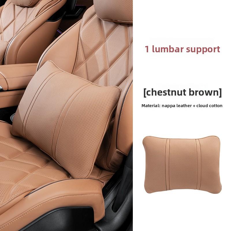 NEW Top Quality Car Headrest Neck Support Seat For Maybach Design S Class Soft Universal Adjustable Car Neck Pillow Waist Pillow