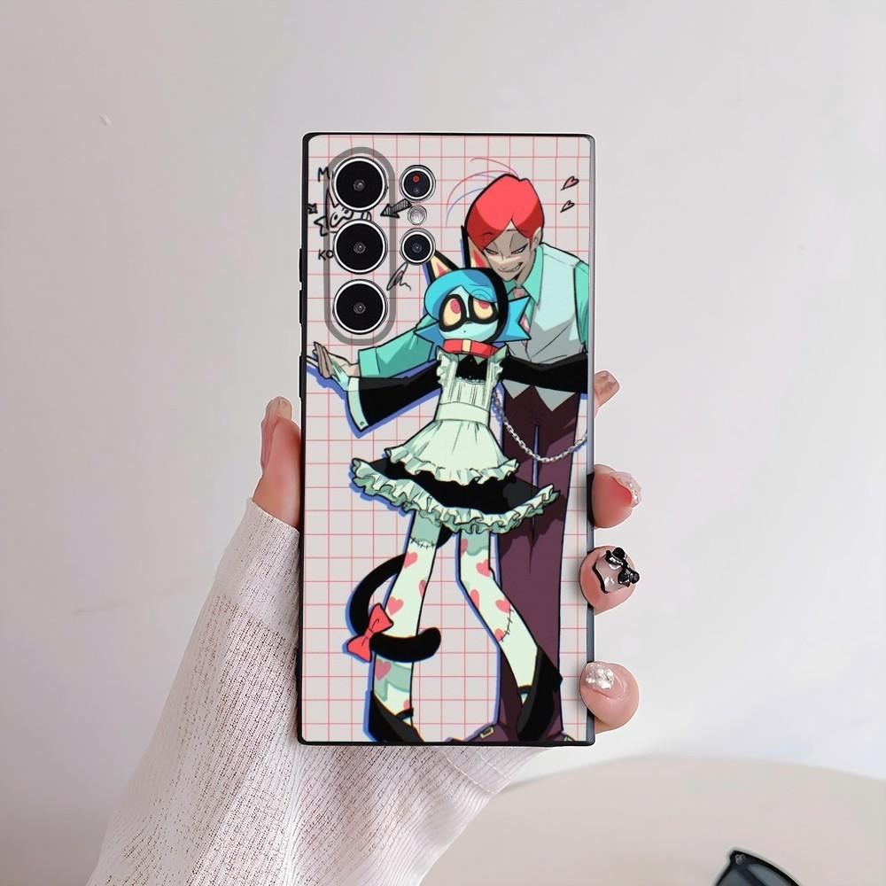 Anime P-Psychocuties Mimi Phone Case For Samsung Galaxy S25 S24 S22 S23 Ultra S21 S20 Plus rosted Non-Slip Full Cover Soft Case