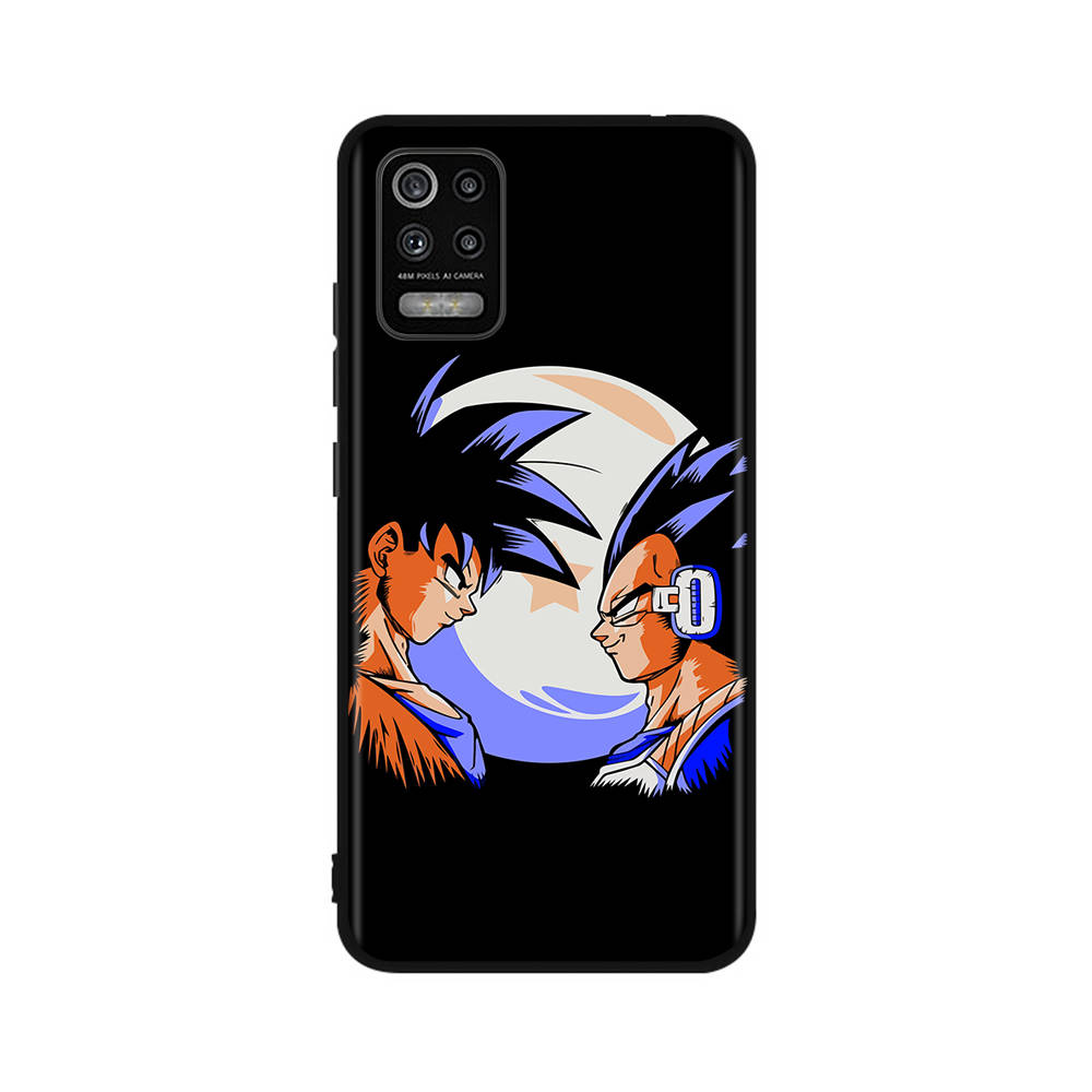 Чехол DT41 Dragon Ball Super для Xiaomi Poco X6 X4 M5 M6 F5 F6 C65 C55 C50 C51 C40 Redmi Note 7 8 14C A3X 13C 12C 11 10A 9C Pro, черный мягкий чехол