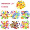 Красочные самодельные DIY EVA губчатые наклейки Детские материалы для ручной работы Самоклеящаяся 3D наклейка