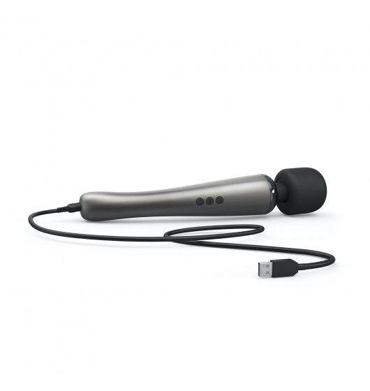 Megawand Clitoral Massager Wand Large Silver