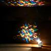 World Cup LED Projector Light | 360° Dynamic Rotating Starry Ocean Ambient Lamp USB Powered Bedroom Game Room Decor Gift