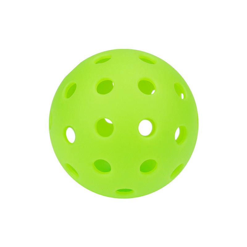 Pickleball Injection Molded Resilient 40-Hole Ball - Tpe Elasticity Ball Outdoor Sports Playing Experience