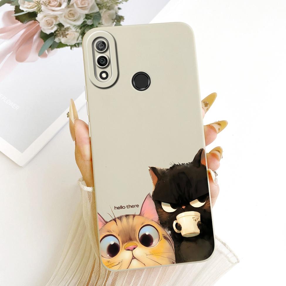 Casing For Huawei Y9 2019 Cover Luxury Fashion Cartoon Cute Funny Painted Silicone Phone Case For Huawei JKM-LX3 JKM-LX1 JKM-LX2