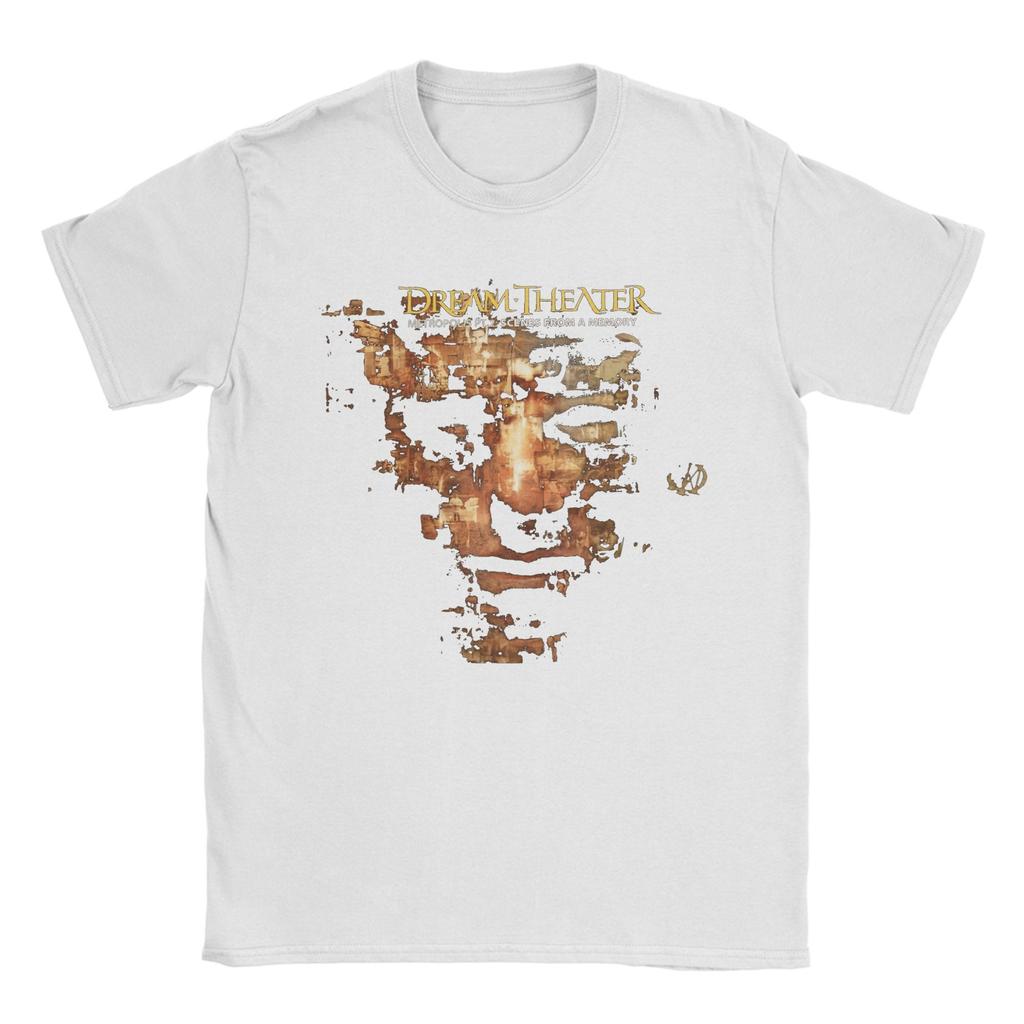 Модные футболки D-Dream Theaters для мужчин, с круглым вырезом, из чистого хлопка, с коротким рукавом, новинка