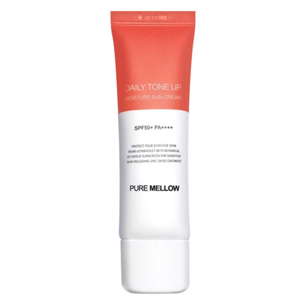 Pure Mellow Ежедневный увлажняющий солнцезащитный крем Tone-Up SPF50+ PA++++, 50 мл, 1 шт.