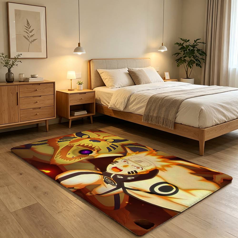 Classic Anme N-naruto-cool Carpet Bathroom Anti-slip Mat Door Mat Home Decoration Mat Entrance Door Mat Scratch-resistant Door