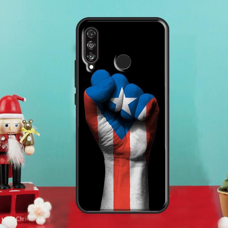 Puerto Rico Flag For Huawei Nova 12i 12s 11i 5T Y90 Y70 Y60 Y61 Y91 Y72 9 10 SE P60 Pro P20 P30 P40 Lite Case