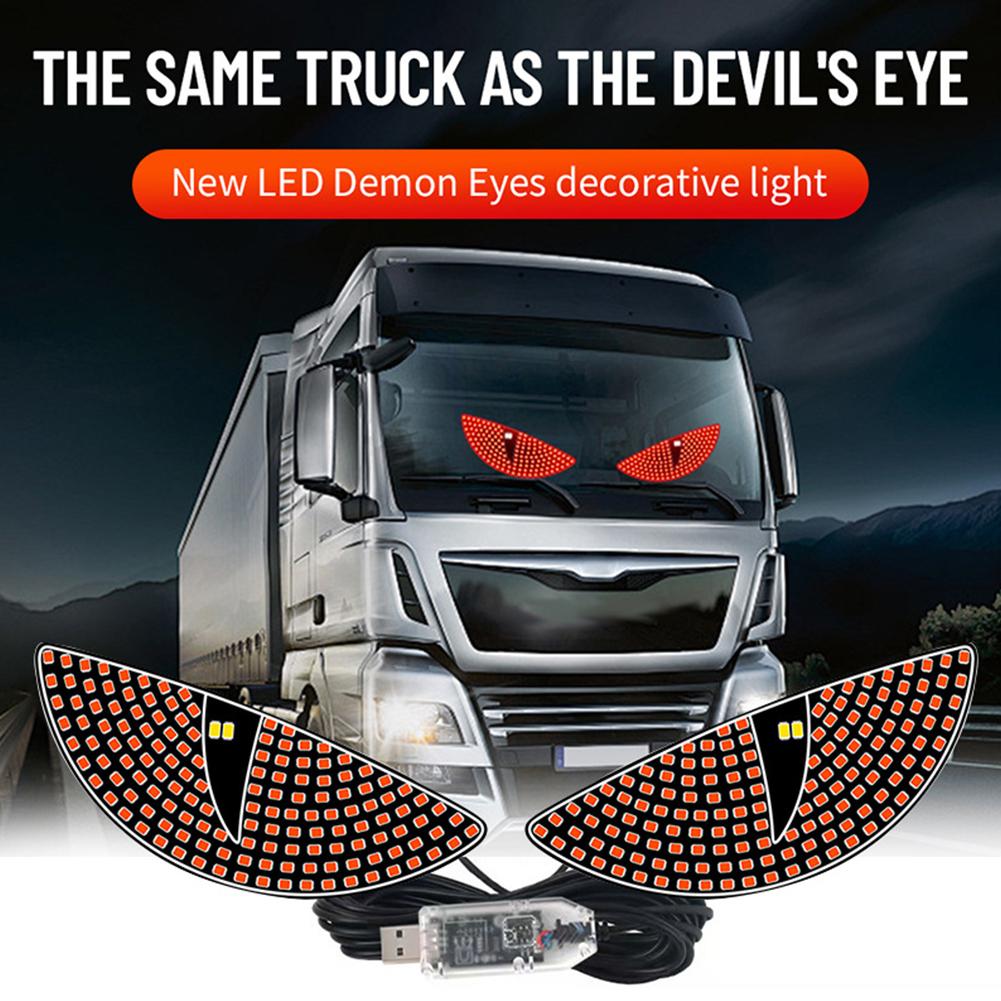 Автомобильные светодиодные фонари Devil Eye, автомобильные выразительные фонари, автомобильные функциональные фонари со свободным подключением Eye, USB-фонари Multi M2R5