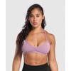 Минимальный спортивный бюстгальтер Мягкий фиолетовый B3a2j Pbzs