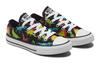 Converse Кеды Chuck Taylor All Star Low для детей, холщовые, черные, разноцветные, для подростков 670350C