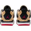 Кроссовки Air Jordan 4 Retro TD Pizza для малышей, бежевые, кунжутные, белые IH2095-200