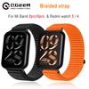 Strap for Xiaomi Mi Band 9 8 Pro Braided Strap For Redmi Watch 5 4