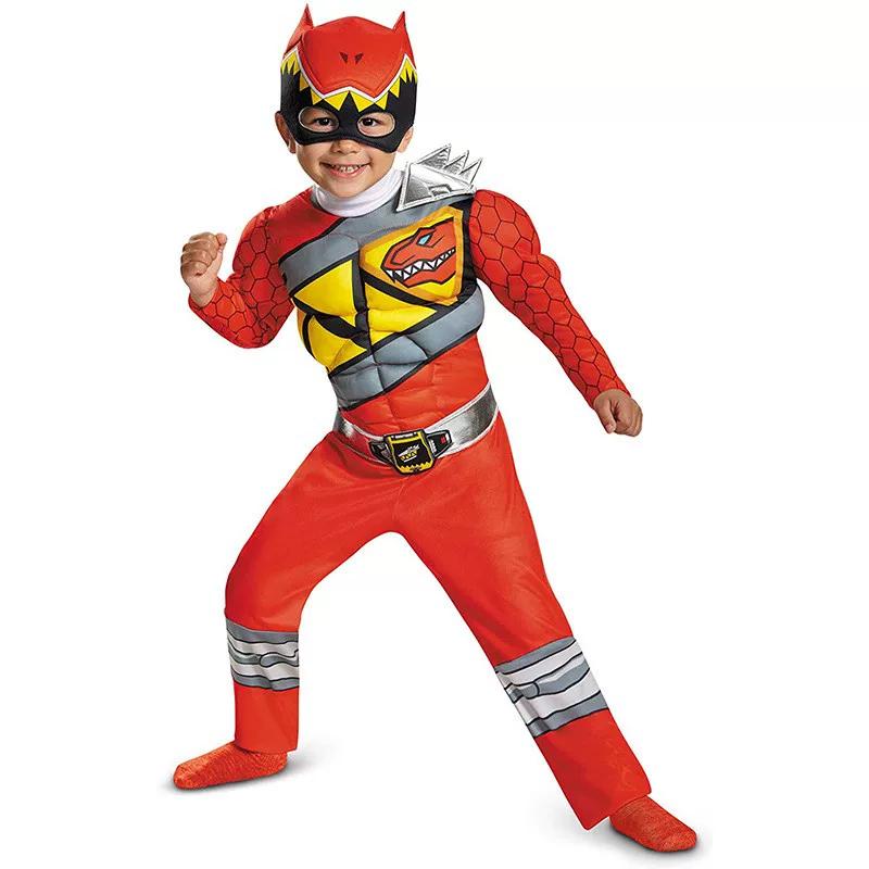 Boys Captain America Muscle Cosplay Outfit, Superhero Halloween Role Play Performance Costume