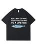 Buy A Man Eat Fish He Day Teach Fish Man To A Lifetime Funny Meme T Shirt Unisex Casual Cotton Men T-shirt Summer Oversized Tees