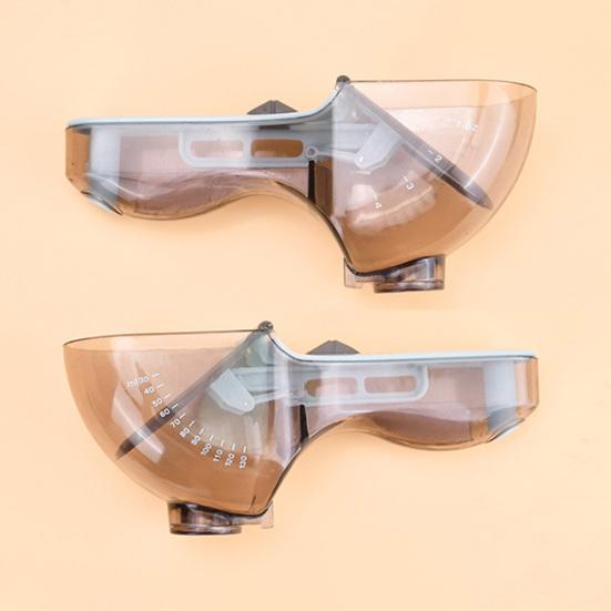 Мерная ложка для корма для домашних животных Регулируемая мерная кружка для корма для домашних животных с управлением Многофункциональная кухонная ложка для муки, кофе, сахара