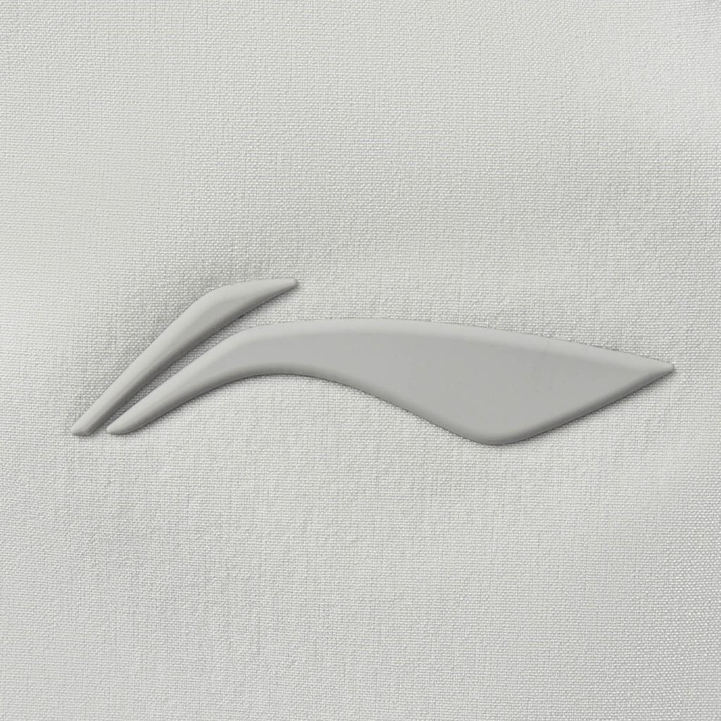 Li Ning Fitness Series Solid Color Mid Waist Drawstring Quick Dry Straight Leg Sports Shorts Men Shorts Light-Gray AKSV111-10