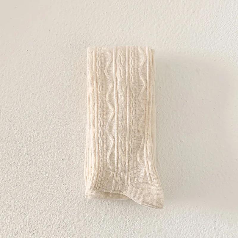 Chic Simplicity Kids Girl Pantyhose Fashion Solid Color Korean Legging Stocking for Children Autumn Spring Thicken Cotton Tights