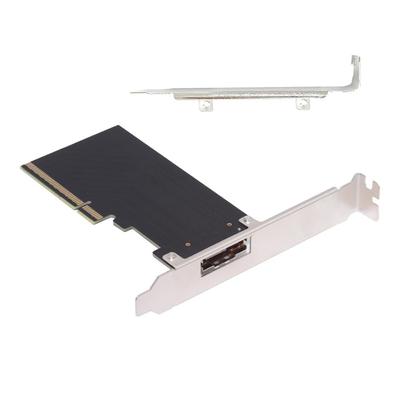 Cablecc Одиночный внешний Slimline 8X к PCIE RAID VROC Raid0 Hyper Адаптер 74-контактный SFF-8654 4.0 Карта,