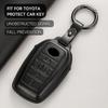 Кожаный чехол для ключа автомобиля Защитный чехол Брелок Для Toyota Vellfire Alphard 30 Series Previa Tarago 5 6 Аксессуар