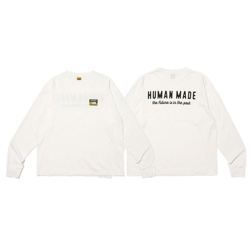 Japanese Vintage Long Sleeve T-Shirt Cartoon Animal Print Loose Fit Teens
