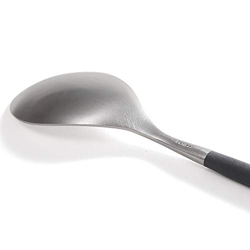 Cutipol MIO Black Silver Dessert Spoon MI08