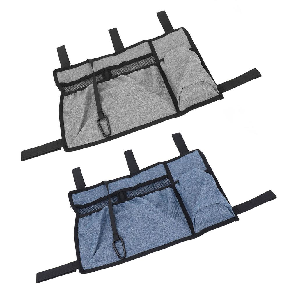 Подвесная сумка для инвалидной коляски, водонепроницаемая, портативная, подлокотник, боковое хранилище, сменные аксессуары