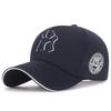 Korean Style Women's Duckbill Cap with "MY" Embroidery - Spring/Autumn Fashion, Casual Baseball Hat for Outdoor Sunshade.
