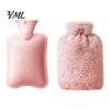 Explosion Proof Water Bag Hot Bottle with Plush Cover, 500/1000/2000ML Leak-proof Bag, Lightweight Cold Compress Pouch for Shoulder, Back, Hand, Legs,