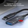 Адаптер USB Type-C OTG Коннекторы Слот для TF-карт Мгновенное подключение и воспроизведение Для мобильных телефонов Систем Windows Ноутбуков