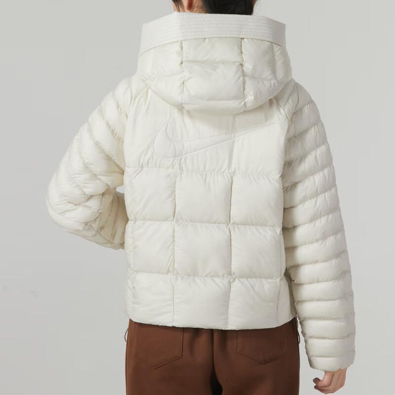 New Nike Puffer Jackets Women's White FB8730-104