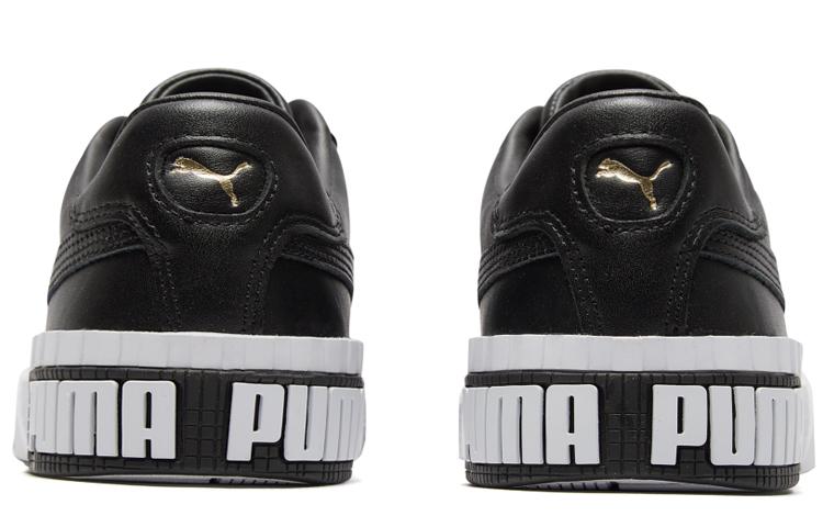 Women's Sneakers Puma Cali Bold Black Metallic Gold (Women's) Black/Metallic Gold
