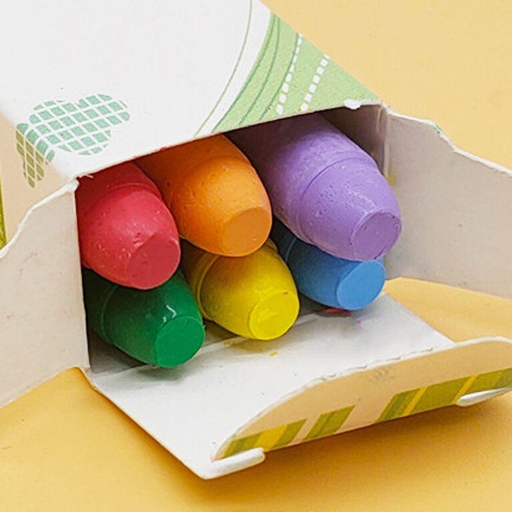 DIY Painting Беспыльный мел Нетоксичный твердый водный мел Учительский мел Доска Белая доска