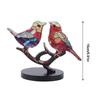 Office Modern Style Birds Figurine Tabletop Bird Decoration Colorful Birds Ornament Desktop Decor