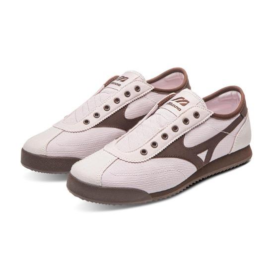 Mizuno LG 60S Слипоны Весна Лето Легкие Модные Универсальные Легко надевать Удобные Повседневная Обувь Детские Кроссовки Фиолетовые D1GH240214
