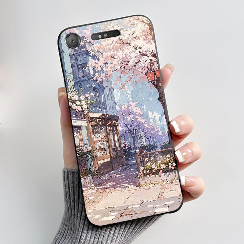 Чехол для Sony Xperia XZ1 G8341 G8342 SO-01K / XZ1 Compact G8441 G8442 SO-02K Эстетичный Роскошный Милый Крутой Мягкий Силиконовый Чехол для Телефона
