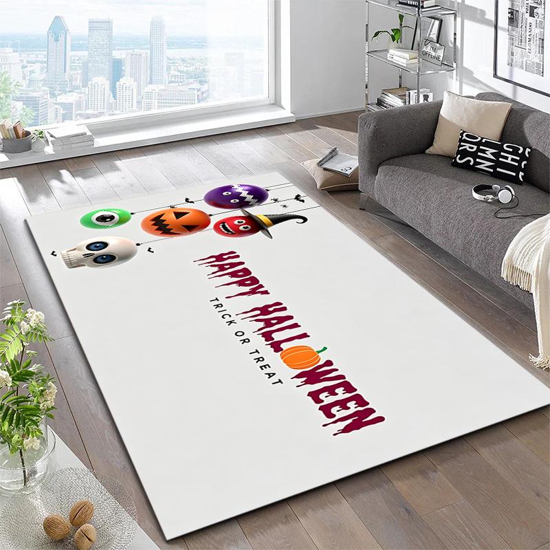1PC Halloween theme Rug - home decoration Carpet For Living Room Bedroom Flooring Computer Chair Area Rug
