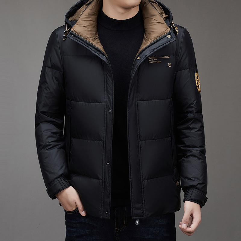 Пуховик мужской Bread Coat Зимний новый повседневный утолщенный теплый пуховик Мужская одежда