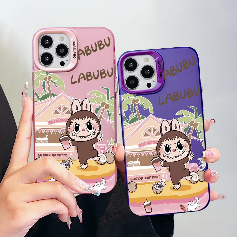 Окрашенный узор, цветной серебристый, двухсторонний, жесткий, противоударный чехол для телефона Xiaomi Redmi Poco