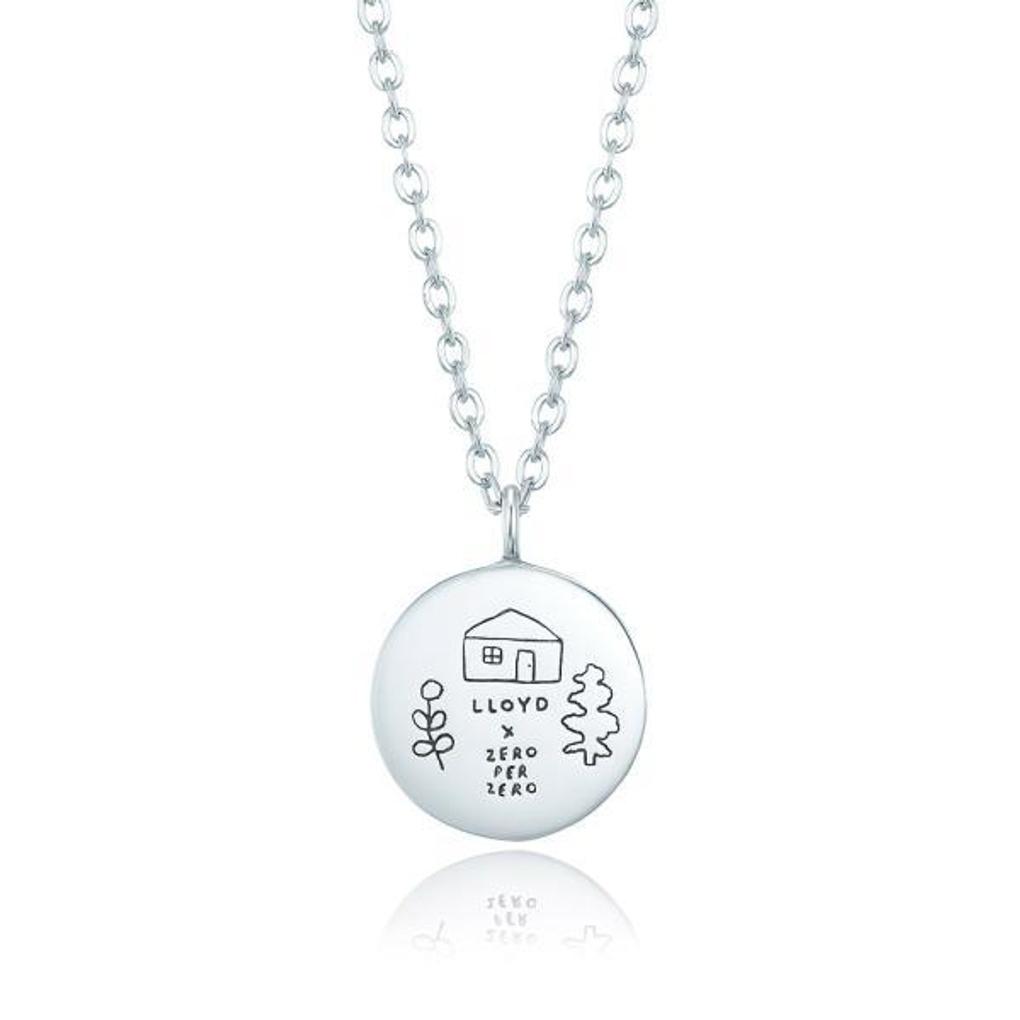 LLOYDX Zero Per Zero Moms Silver Necklace LLNS21404S