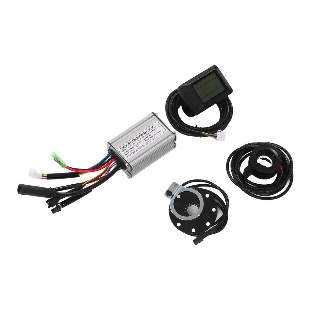 36V48V 250W 15A Bike Brushless Motor Square Wave Controller Kit with LCD7U Panel 130X Thumb