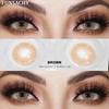 FUNSACHY 1 Pair Natural Colored Contact Lenses for Eyes Natural Look Brown Lenses Blue Lenses Gray Eye Contact Fashion Cosmetics