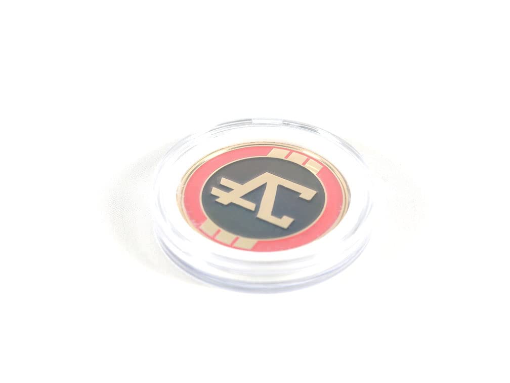APEX Legends Металлическая нашивка ЗОЛОТО (APEX COIN)