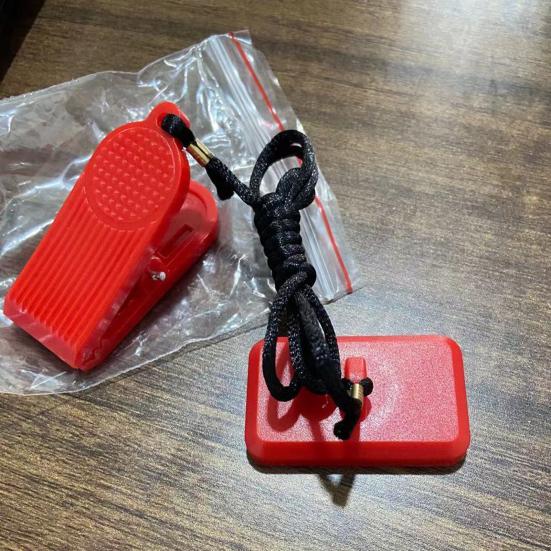 Treadmill Security Lock Rectangle Emergency Stop Accessories Universal Running Machine Safety Key for Fitness