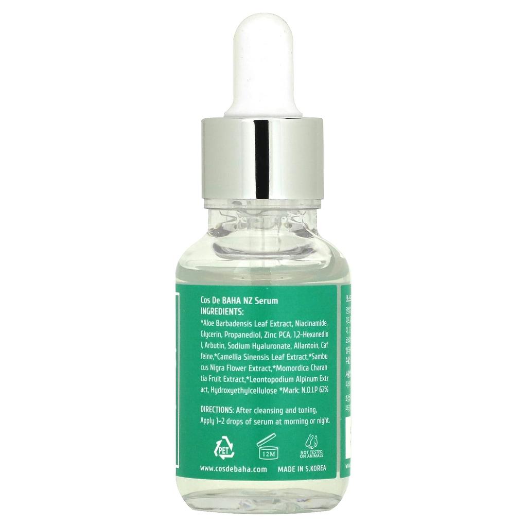 Nz, Niacinamide 20 Zinc Pca 4, 30Ml(1Fl Oz)