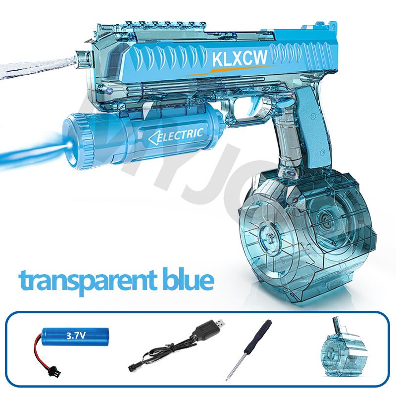 Children High Pressure Electric Water Gun Toys Summer Outdoor Beach Pool Garden Fight Games Kids Automatic Bursts Watergun Gifts