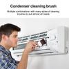 Car Radiator Condenser Straightening Cleaning Tools Air Conditioning Fin Comb Brush Kit Evaporator Blade Repair Cleaning Tool