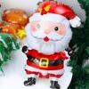 60/1pcs Xmas Tree Foil Balloons Christmas Theme Santa Claus Gingerbread Man Balloon Kids Toys New Year Party Decoration Supplies